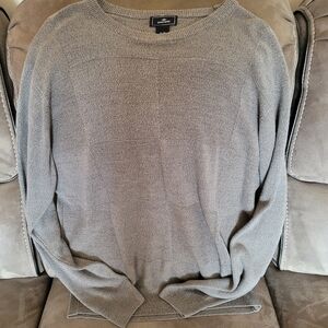 Dockers Gray Crewneck Sweater Soft Knit